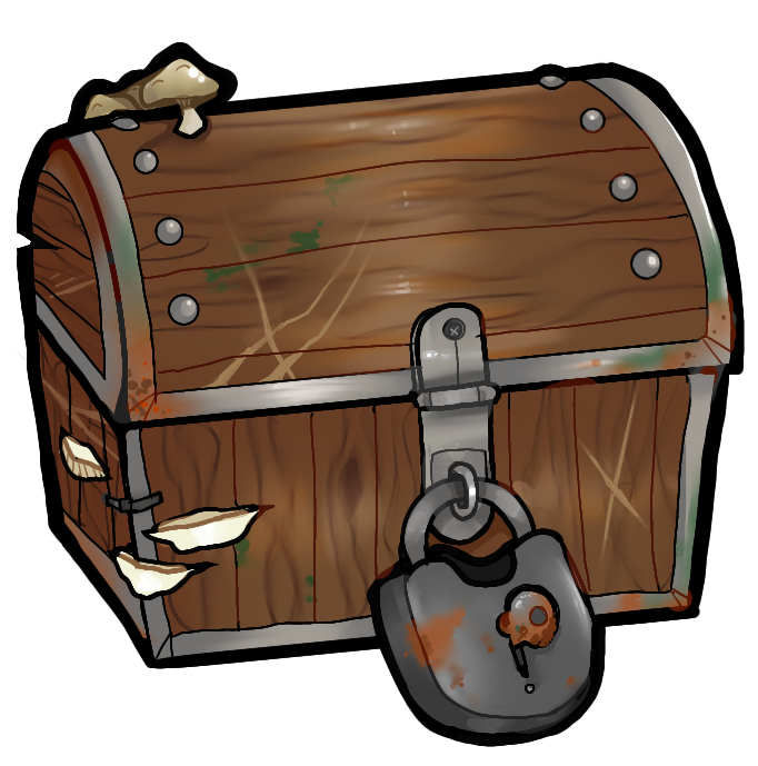 Rusted Treasure Box